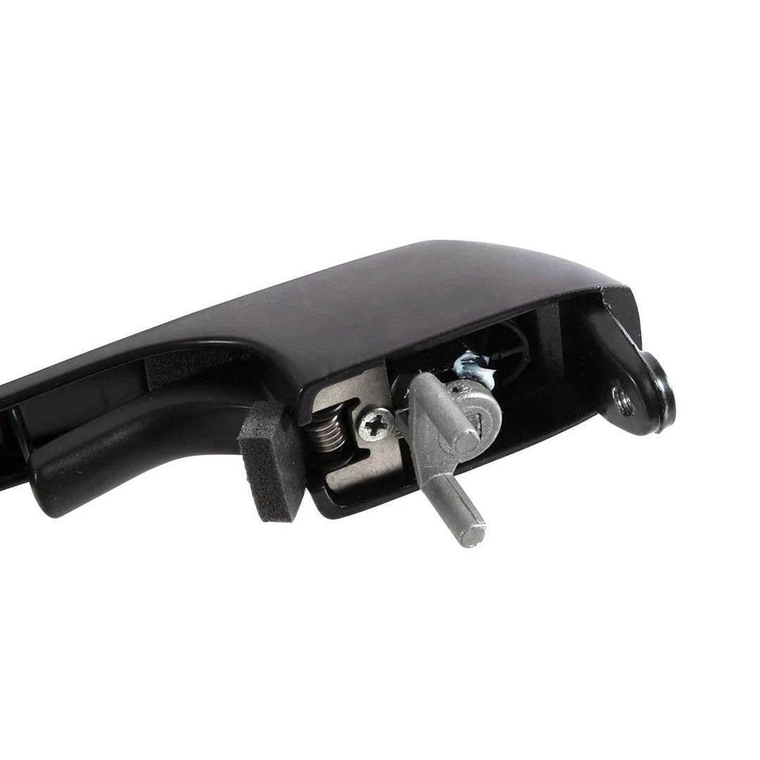 black exterior door handle with keys for vw t3 1979 1992 55 5718