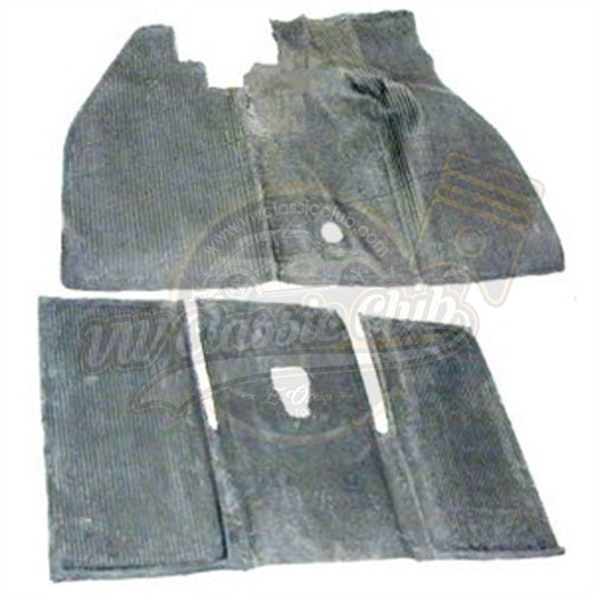 black floor mat set for vw beetle 1300 1302 1303 1973 1979 4 4762