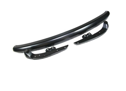 black front bumper complete for vw t2 transporter 1967 1972 5 5047