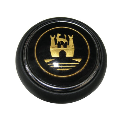 black gold steering wheel horn button for classic vw t1 and beetle 1100 4 4361 f
