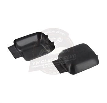 black inner door handle escutcheon for vw beetle t2 type 3 karmann ghia 55 5542