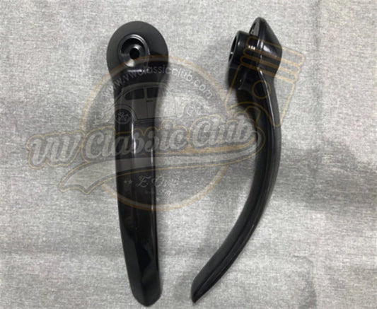 black inner door handle for vw t1 transporter 1950 1967 55 5865