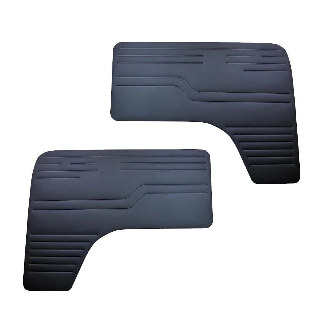 black inner front door panel set for vw t2 1968 1979 4 4547