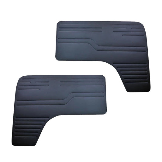 black inner front door panel set for vw t2 1968 1979 4 4547
