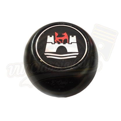 black wolfsburg crest shift knob for vw beetle t2 variant 1965 1979 4 4278 cc 10