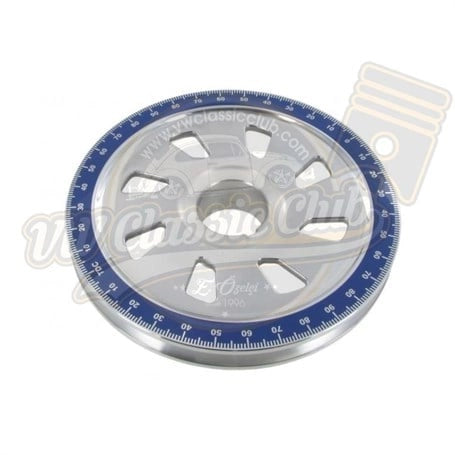 blue degree crankshaft pulley for air cooled vw beetle t1 t2 karmann ghia 6 6710