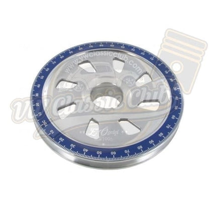 blue degree crankshaft pulley for air cooled vw beetle t1 t2 karmann ghia 6 6710