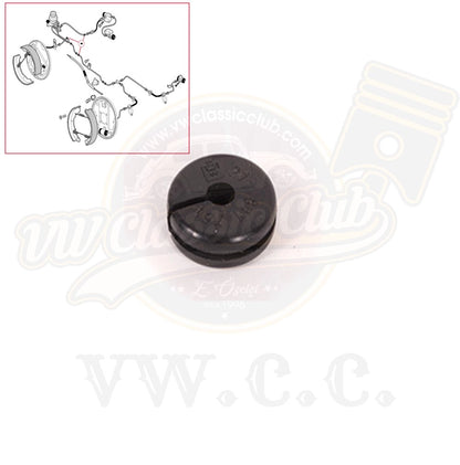 brake line chassis grommet for vw beetle t1 t2 karmann ghia variant 35 3753 s 73