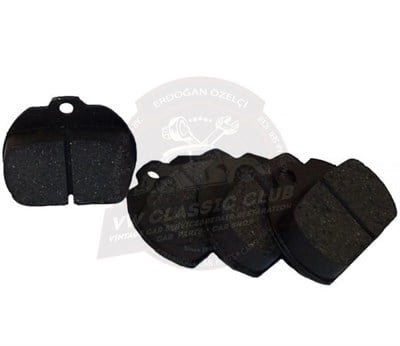 brake shoe set single hole oval for vw beetle 1303 1973 1975 35 3717