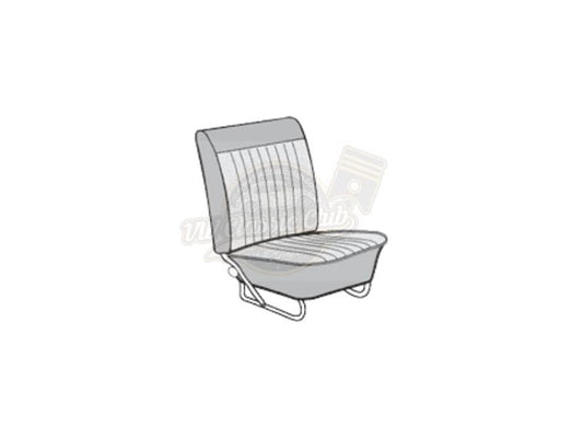 brick red seat cover for 1965 vw beetle 4 4188