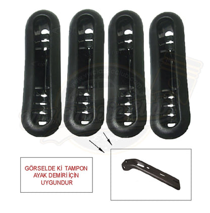 bumper bumper guard rubber seal set 4pc for vw super beetle 1303 1975 1979 25 26