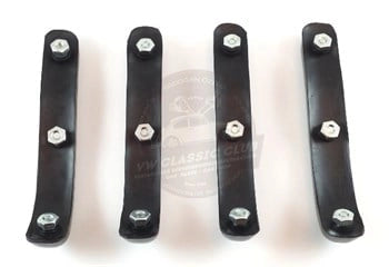 bumper override rubber seals 4pc set for vw beetle 1100 1200 1300 1953 1967 25 2