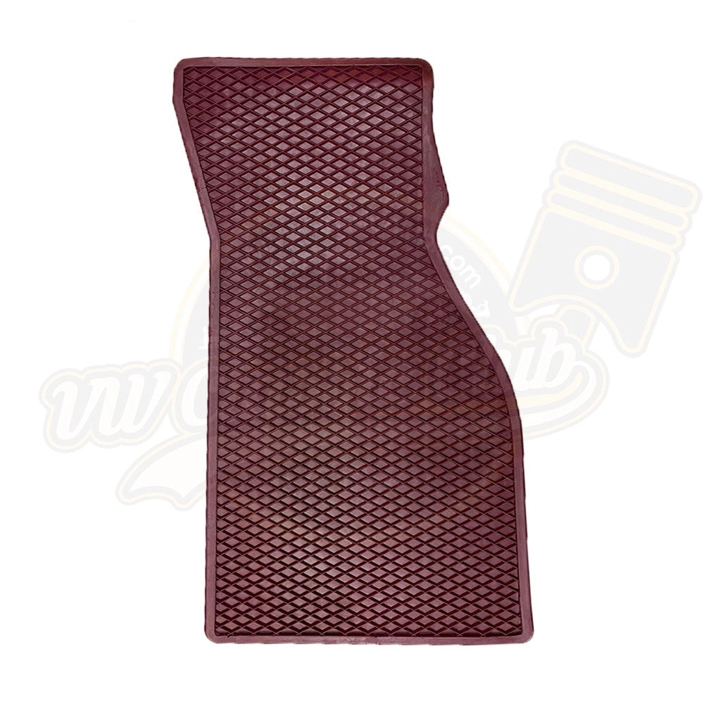 burgundy floor mat set with logo for vw beetle 1100 1303 1960 1979 4 4700