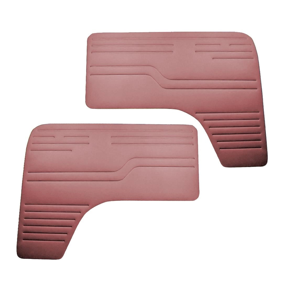 burgundy front inner side door panels set for vw t2 1968 1979 4 4156
