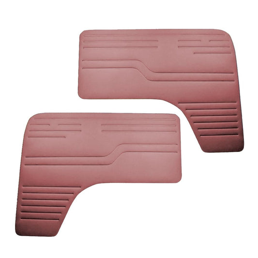 burgundy front inner side door panels set for vw t2 1968 1979 4 4156