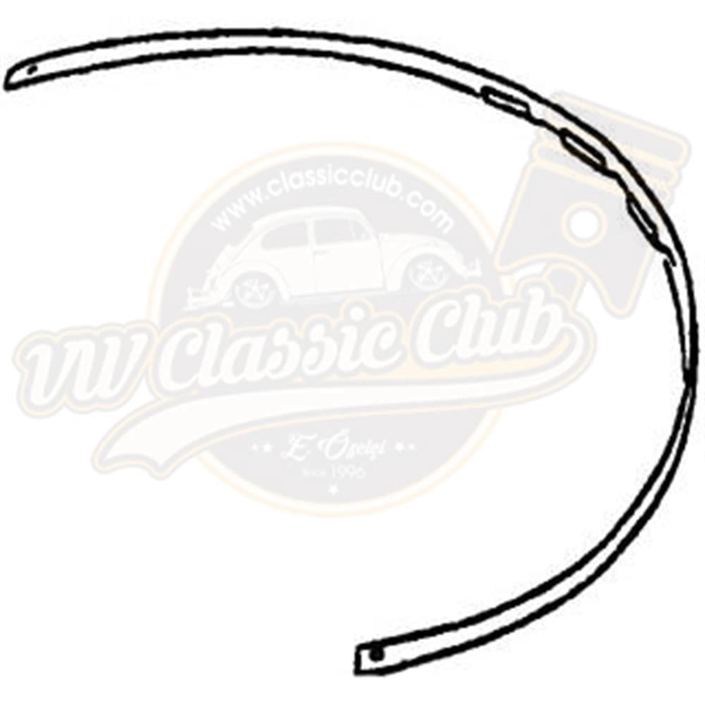 cabriolet rear top mounting plate for vw beetle 1966 1979 5 5086