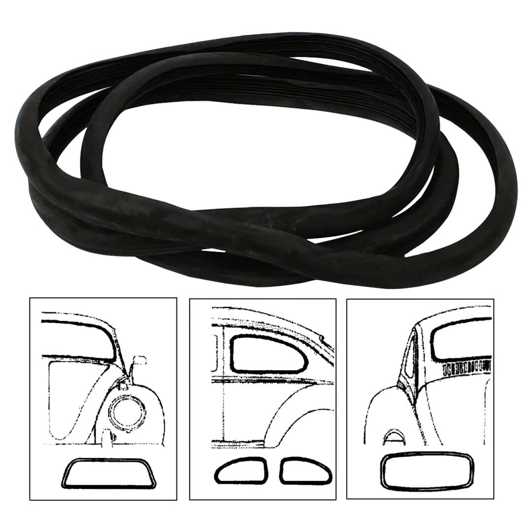cal look window seal kit for vw beetle 1200 1963 1970 55 5805
