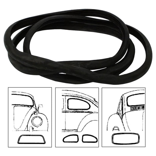 cal look window seal set for vw beetle 1200 1300 1302 1971 1979 25 3217