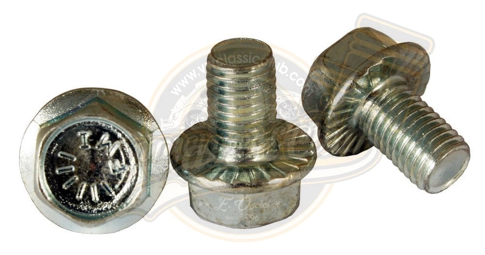 camshaft bolt set 3 pack for air cooled vw t1 t2 karmann beetle 6 6311