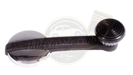 chrome black window crank handle for classic vw beetle t2 karmann ghia 55 5585
