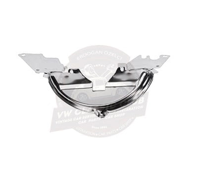 chrome crankshaft pulley backing plate for vw t1 t2 t3 1200 1600 engines 6 6717