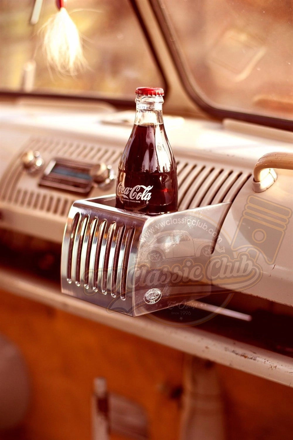 chrome cup holder for classic vw t1 and t2 transporter 4 4309