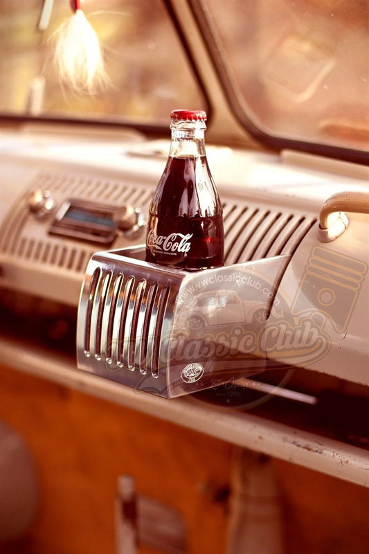 chrome cup holder for classic vw t1 and t2 transporter 4 4309