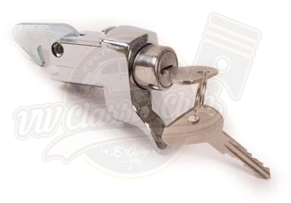 chrome engine lid lock with key for vw t2 transporter 1968 1972 55 5678