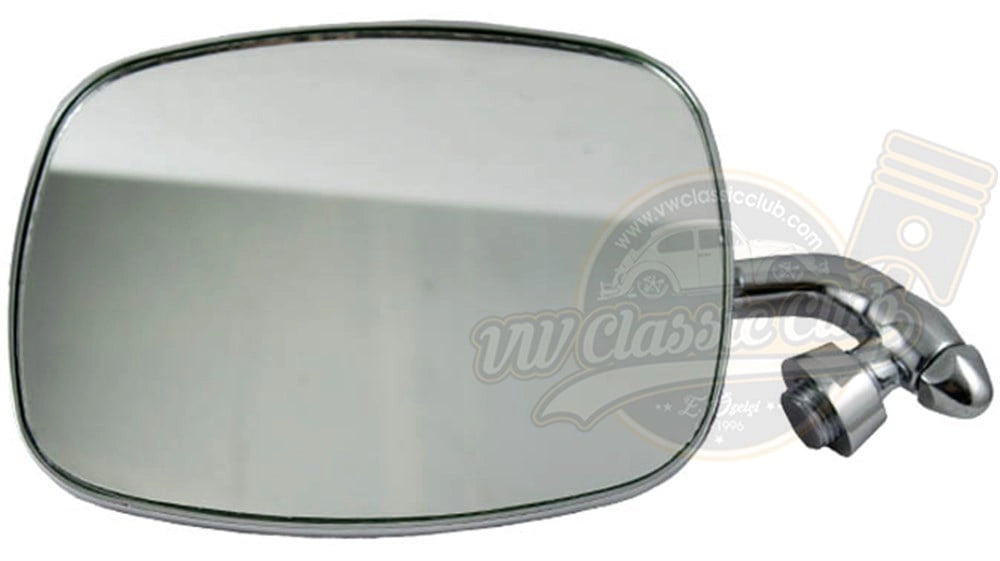 chrome exterior side mirror left for vw t1 t2 t3 25 2980