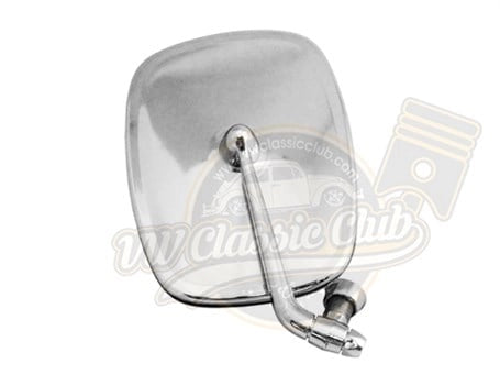 chrome exterior side mirror left for vw t1 t2 t3 25 2980