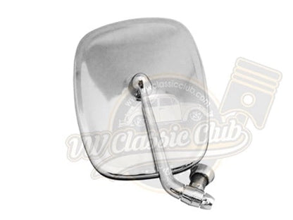 chrome exterior side mirror left for vw t1 t2 t3 25 2980