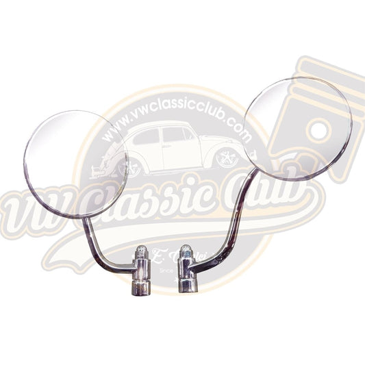 chrome exterior side mirror set for vw beetle 1100 1200 25 2928