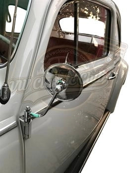 chrome exterior side mirror set for vw beetle 1100 1200 25 2928