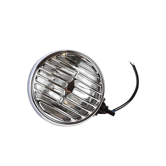 chrome fog light set with grille for classic vw t1 t2 karmann type 3 3 3225