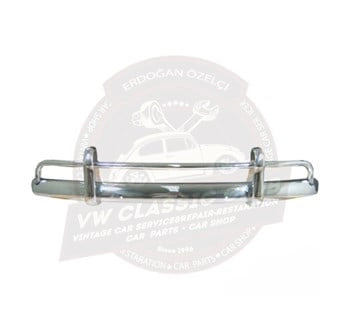 chrome front bumper for vw beetle 1100 and 1200 1955 1967 25 2847