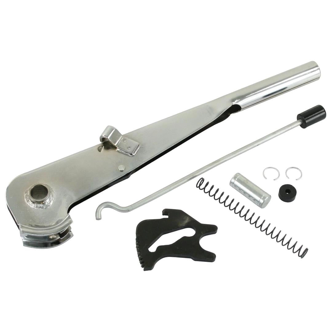 chrome handbrake lever handle for vw beetle karmann ghia type 3 4 4010 q 2134