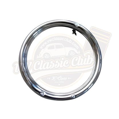 chrome headlight rim 3 bolt for vw beetle 1300 1302 1303 t2 1968 1979 25 2970