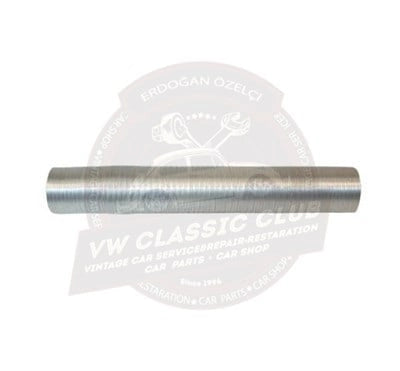 chrome heater hose 50 500mm for vw beetle t1 t2 karmann ghia variant 6 6512 o 05