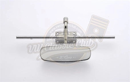 chrome interior rear view mirror for vw beetle 1100 1200 cabrio 1958 1963 4 4399