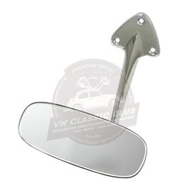 chrome interior rear view mirror for vw beetle 1200 1965 1967 4 4001
