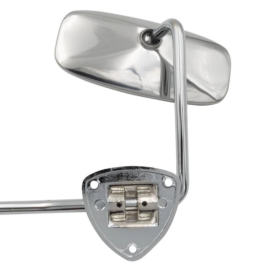 chrome interior rear view mirror for vw beetle 1952 1967 4 4418