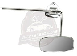 chrome interior rear view mirror for vw beetle 1952 1967 4 4418