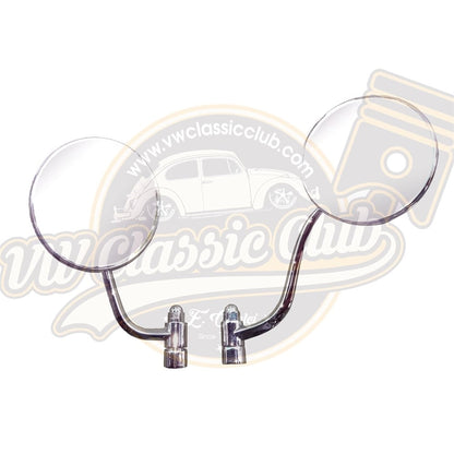 chrome left side mirror for vw beetle 1100 1200 1955 1967 25 2922