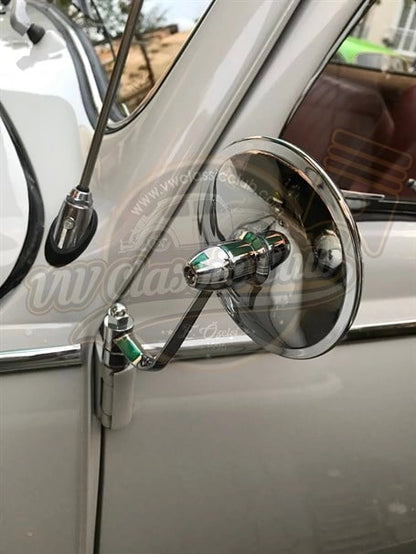 chrome left side mirror for vw beetle 1100 1200 1955 1967 25 2922