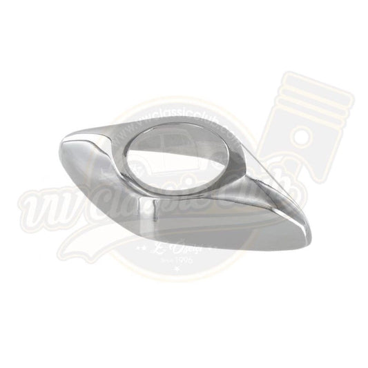 chrome mirror mount bracket for karmann ghia 25 3191