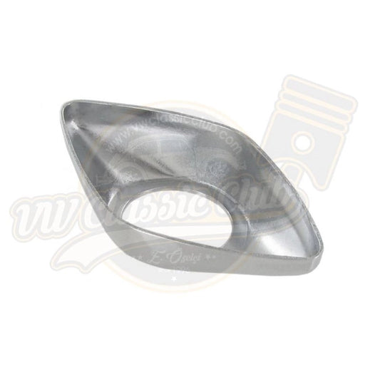 chrome mirror mount bracket for karmann ghia 25 3191