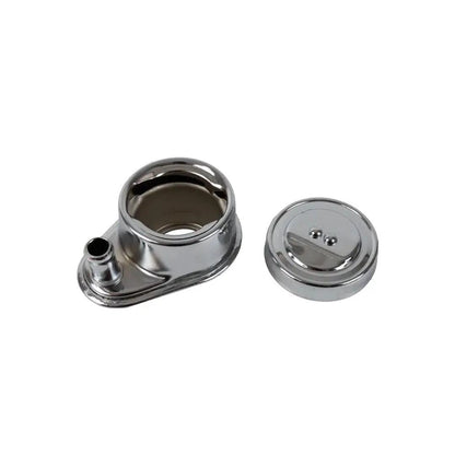 chrome oil filler neck for vw beetle t1 t2 and karmann ghia 3 3126 s 6852