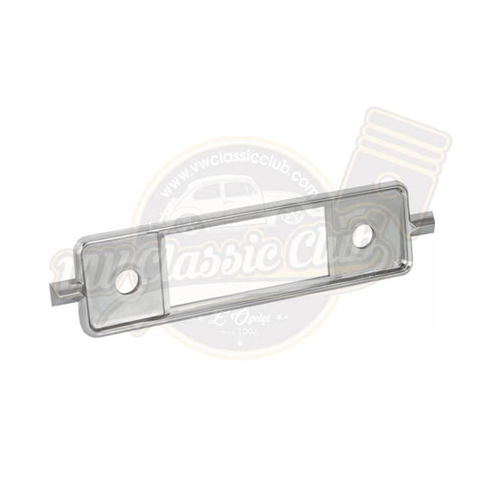 chrome radio bezel for vw beetle 1100 1200 and t1 transporter 4 4228 s 7018