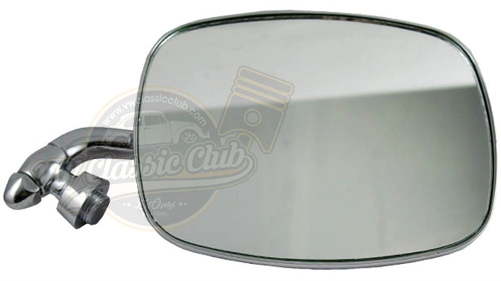 chrome right side mirror for vw t2 transporter 25 2979