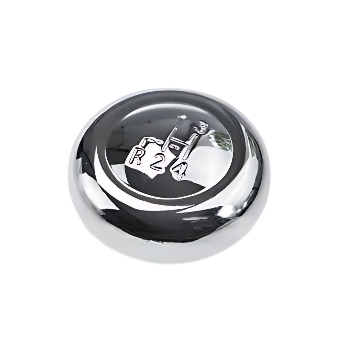 chrome shift knob 10mm for classic vw beetle t1 t2 and karmann ghia 4 4415 s 677